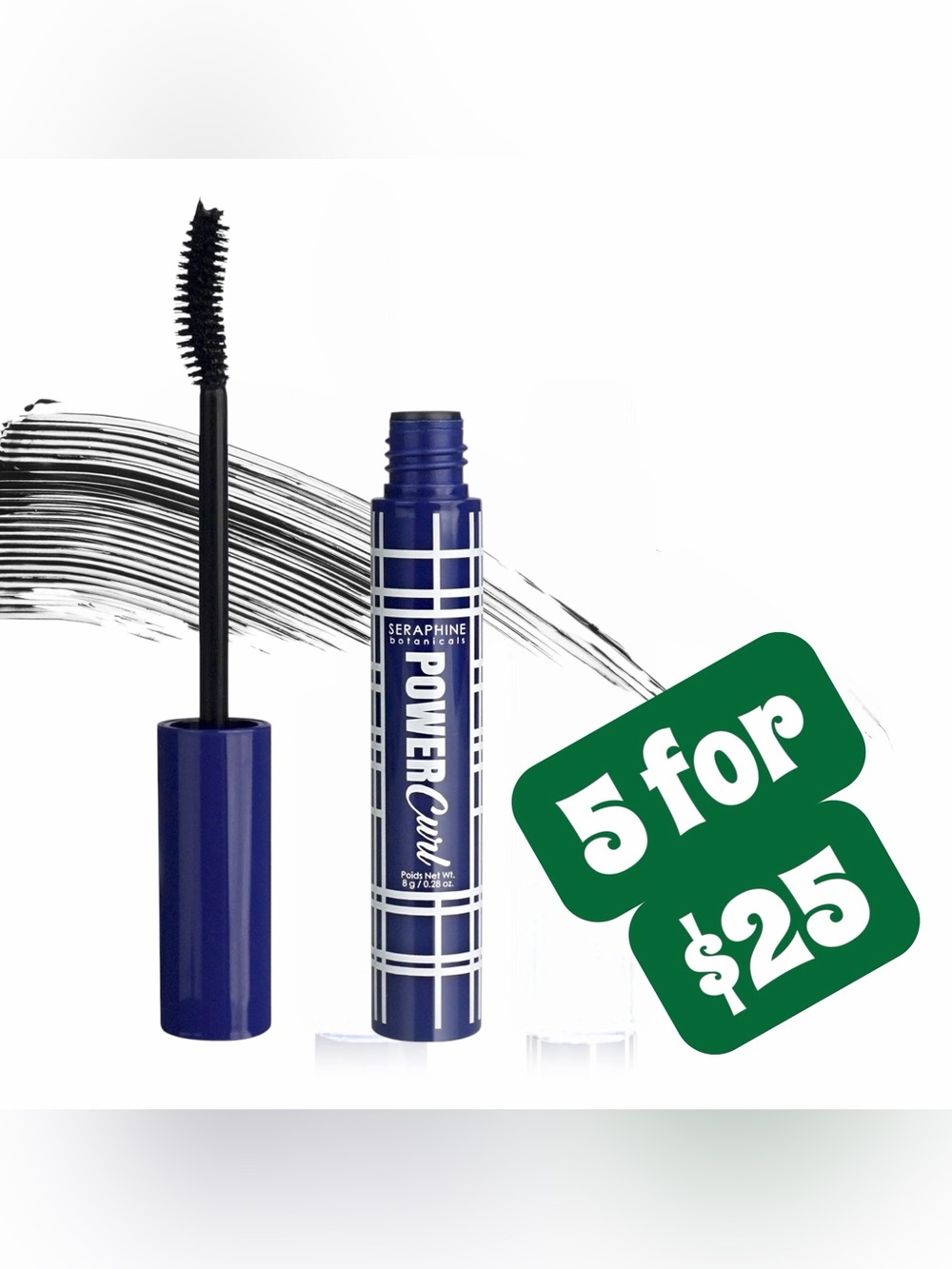 5 ITEMS FOR $25 • Power Curl - Waterproof Curl-Holding Mascara $29 MSRP
